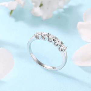 Zerelle Moissanite Eternity Band (0.5 Ct)