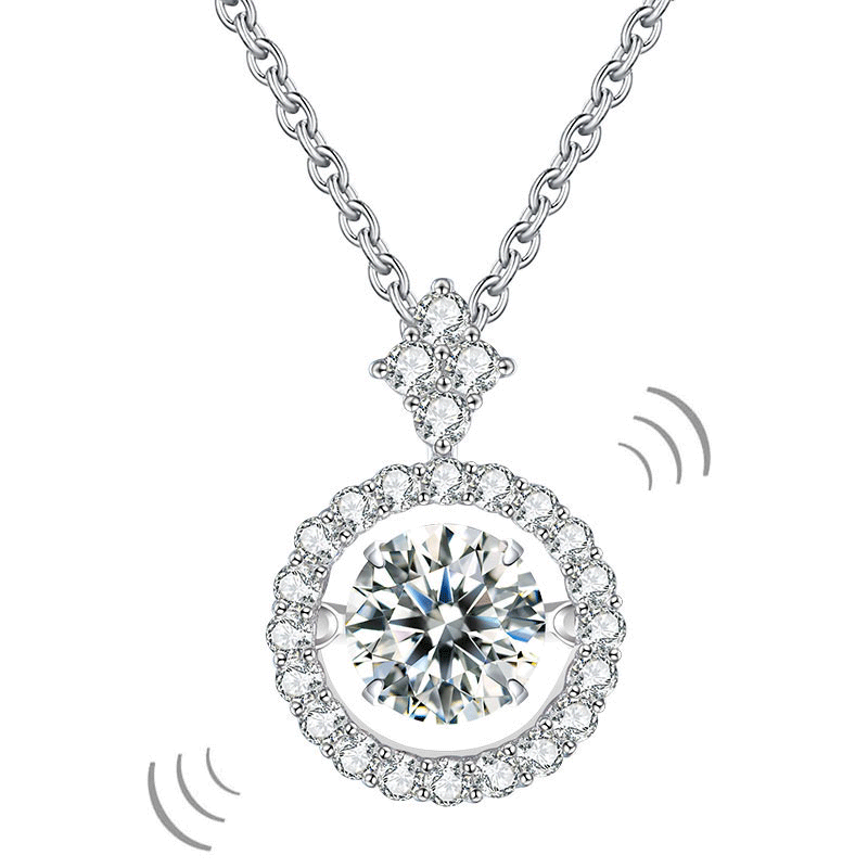 Lumora Grace Moissanite Necklace (1 Ct) 3 Lumora Grace Moissanite Necklace (1 Ct) - Image 3