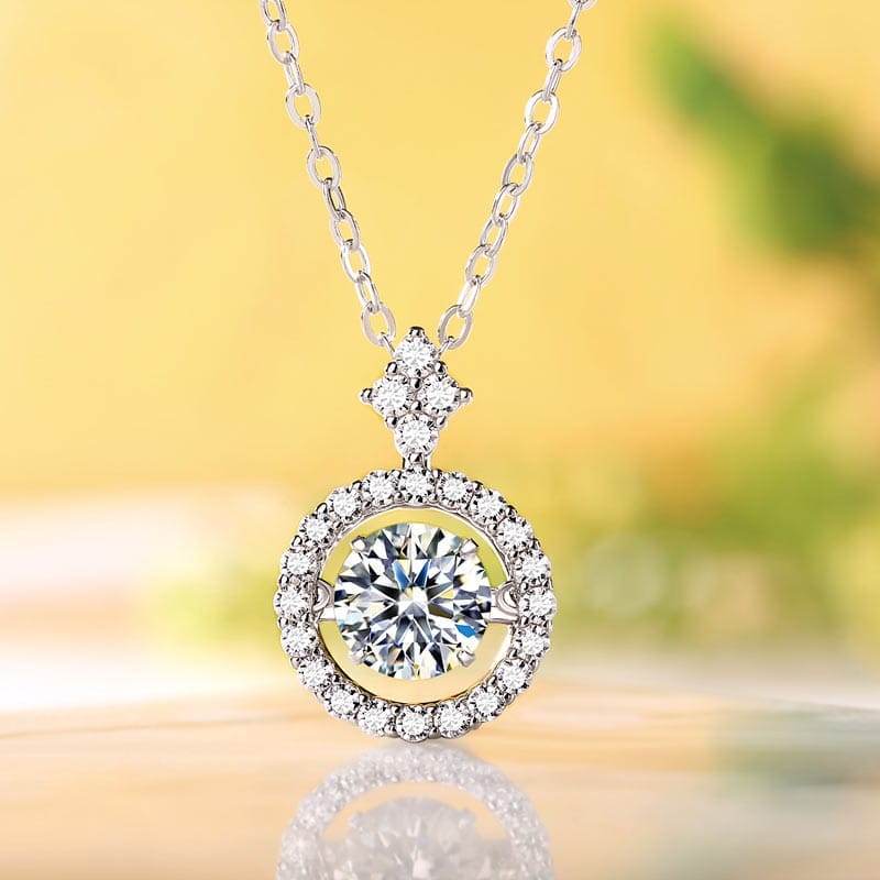 Lumora Grace Moissanite Necklace (1 Ct) 6 Lumora Grace Moissanite Necklace (1 Ct) - Image 6