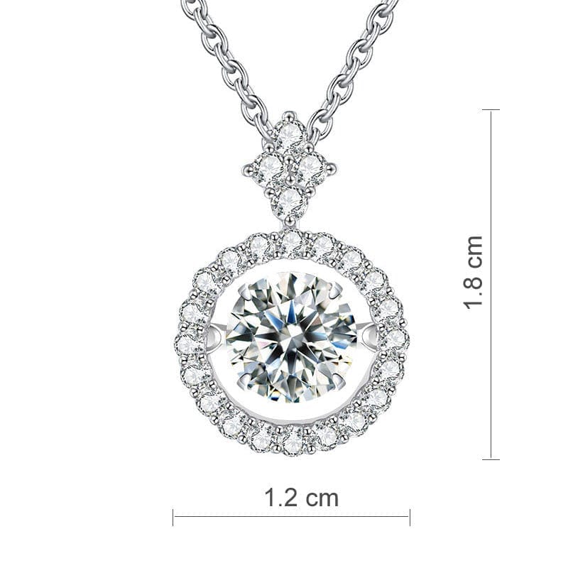 Lumora Grace Moissanite Necklace (1 Ct) 7 Lumora Grace Moissanite Necklace (1 Ct) - Image 7