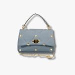 Serelisse Quilted Studded Leather Crossbody