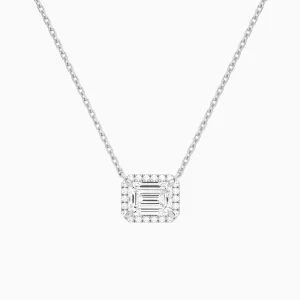 Virelle Radiance Luxe Halo Diamond Necklace