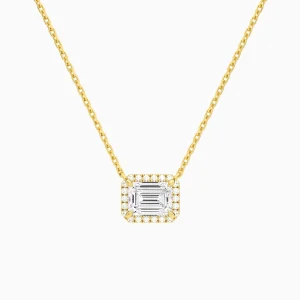 Virelle Radiance Luxe Halo Diamond Necklace