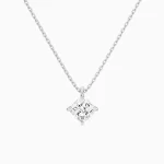 Éloise Solitaire Diamond Pendant Necklace 