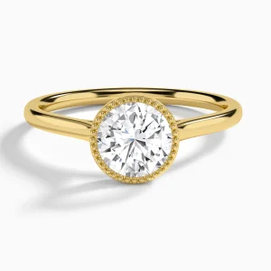 Solène Bezel Diamond Engagement Ring