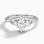Thalía Three-Stone Diamond Engagement Ring (14K Gold)