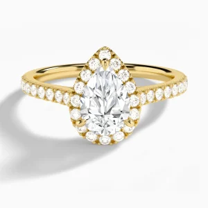 Liora Classic Halo Engagement Ring