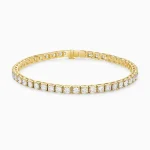 Elowen Diamond Tennis Bracelet (14K Gold)