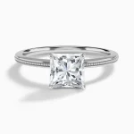 Amara Classic Solitaire Diamond Engagement Ring (14K Gold)