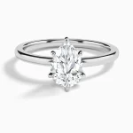 Isolde Solitaire Diamond Engagement Ring