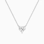 Alira Solitaire Diamond Necklace (14K Gold)