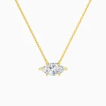 Alira Solitaire Diamond Necklace 
